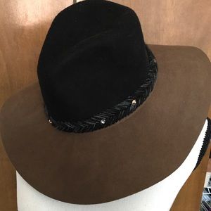 Zara Swarovski crystal hat